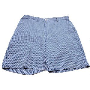 Jos A. Banks Men's Shorts Size 38 "Stay Cool" Blue Plaid